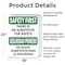Signmission Safety Culture Sign, 18 in Width, Vinyl Decal, Rectangle, Bilingual OS-2PACK-SF-D-1824-L-10831 - alternate 6